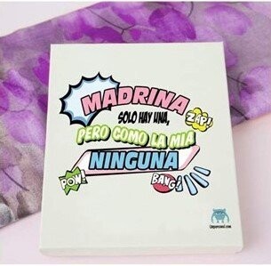 Caja con pañuelo madrina