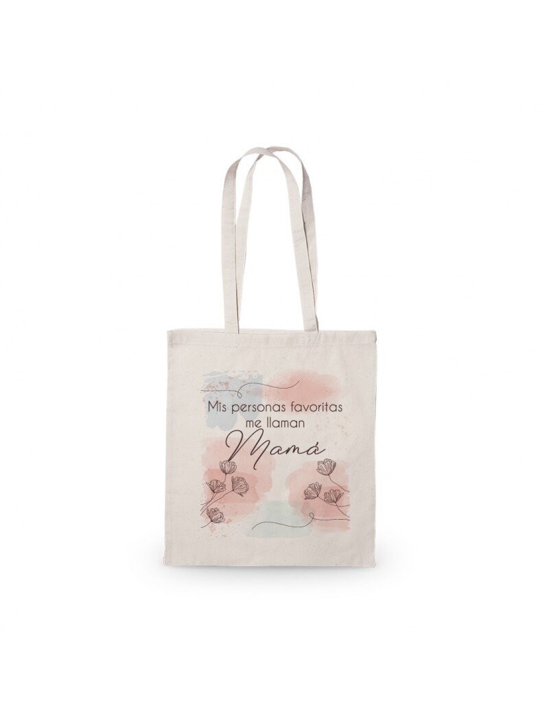 BOLSA TOTE BAG MIS PERSONAS FAVORITAS ME LLAMAN MAMA