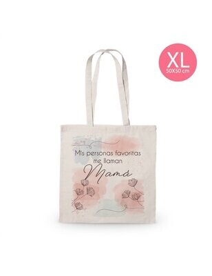 BOLSA XL MIS PERSONAS FAVORITAS ME LLAMAN MAMA