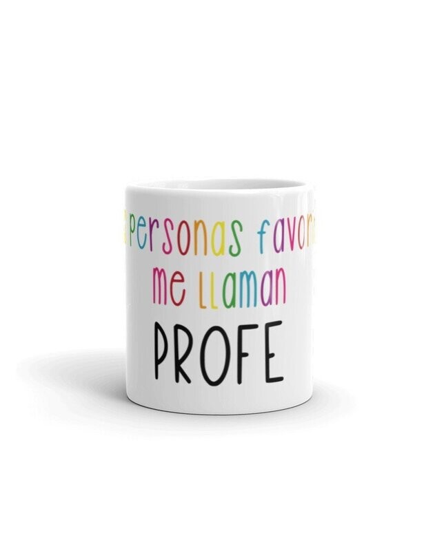 TAZA MIS PERSONAS FAVORITAS ME LLAMAN PROFE