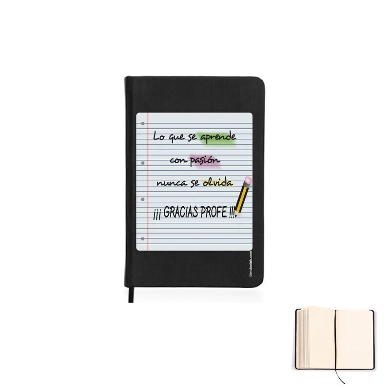 LIBRETA A6 GRACIAS PROFE