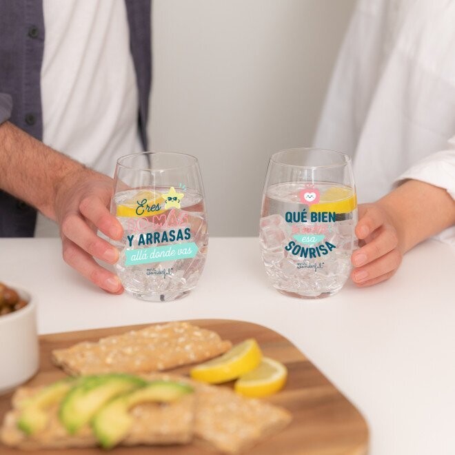 SET DE 2 VASOS SUPERCHULOS
