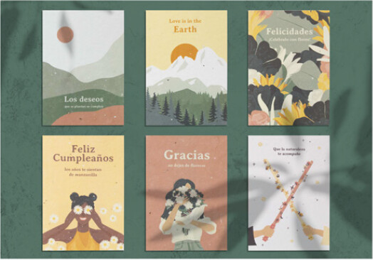 POSTALES PLANTABLES
