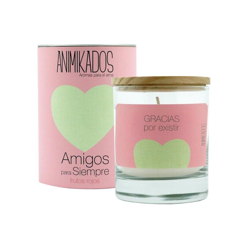 VELA AROMATICA ANIMIKADOS AMIGOS PARA SIEMPRE