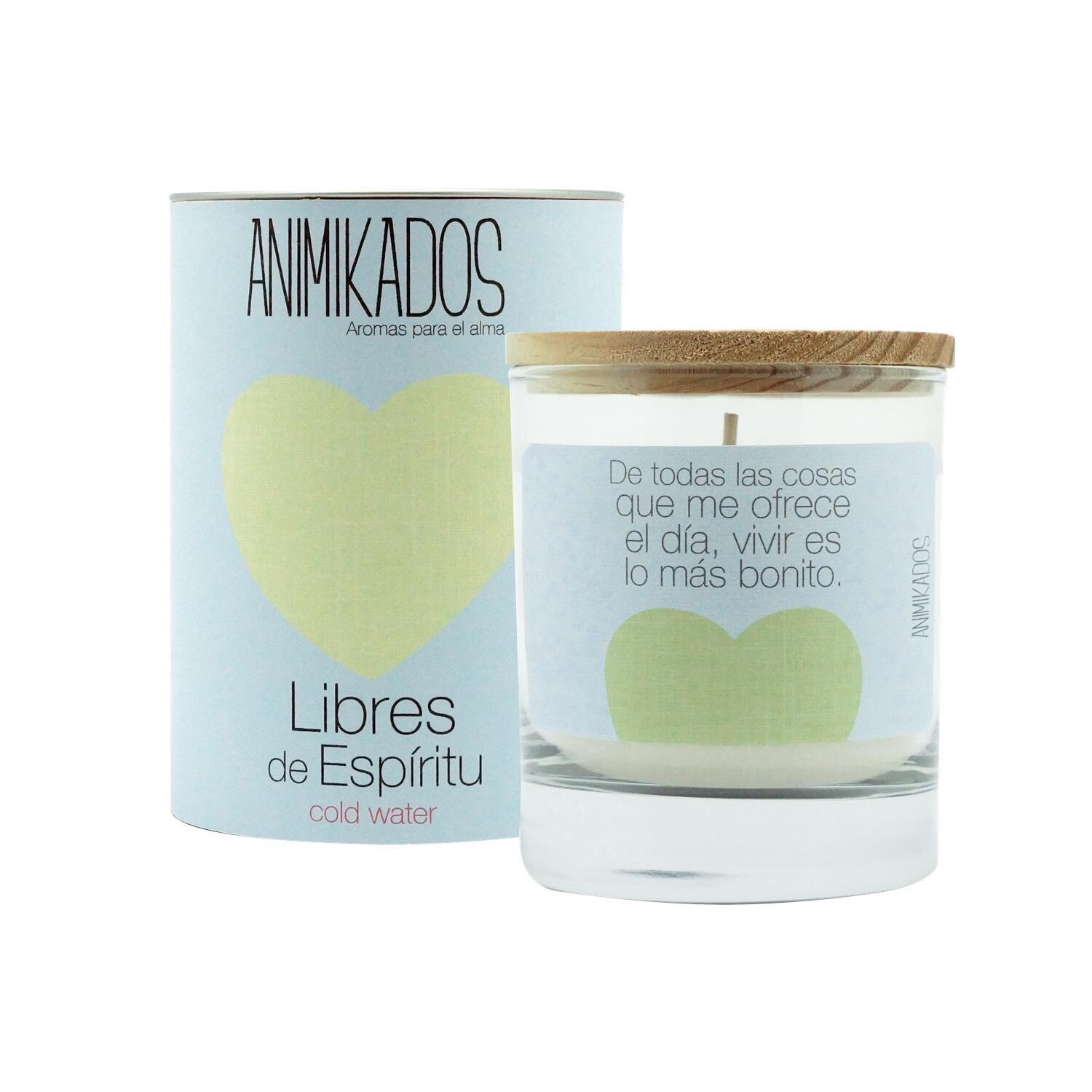 VELA AROMATICA ANIMIKADOS LIBRES DE ESPIRITU