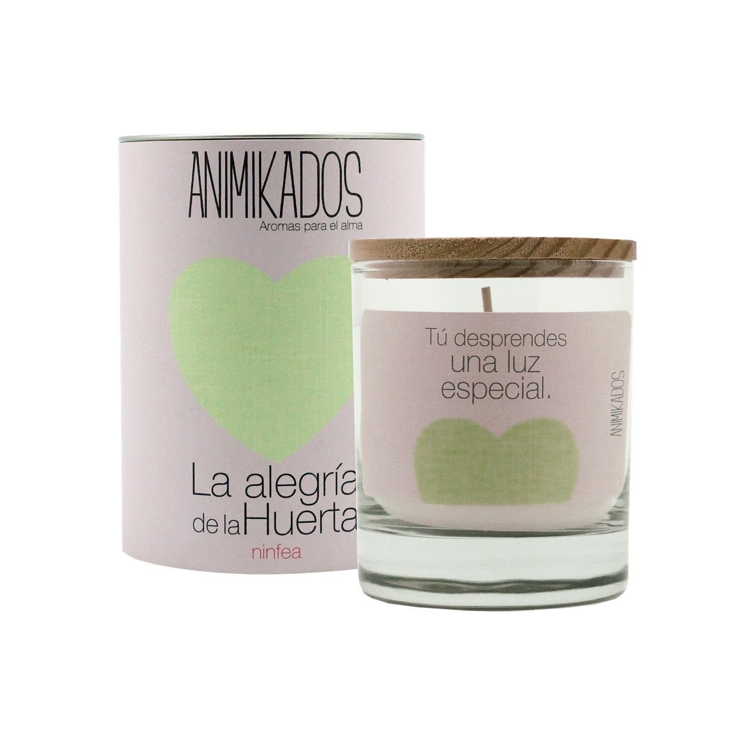 VELA AROMATICA ANIMIKADOS ALEGRIA DE LA HUERTA