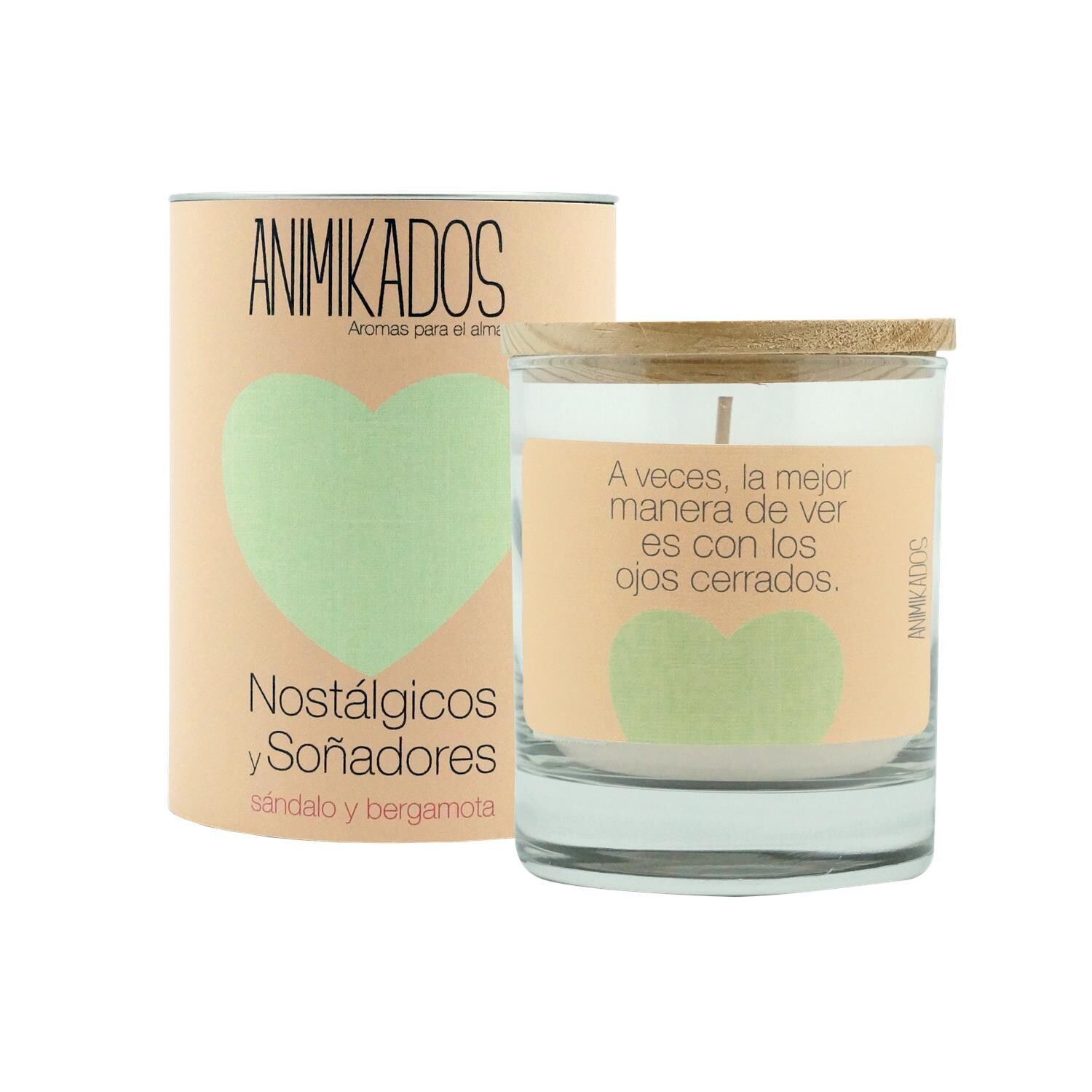 VELA AROMATICA ANIMIKADOS NOSTALGICOS Y SOÑADORES
