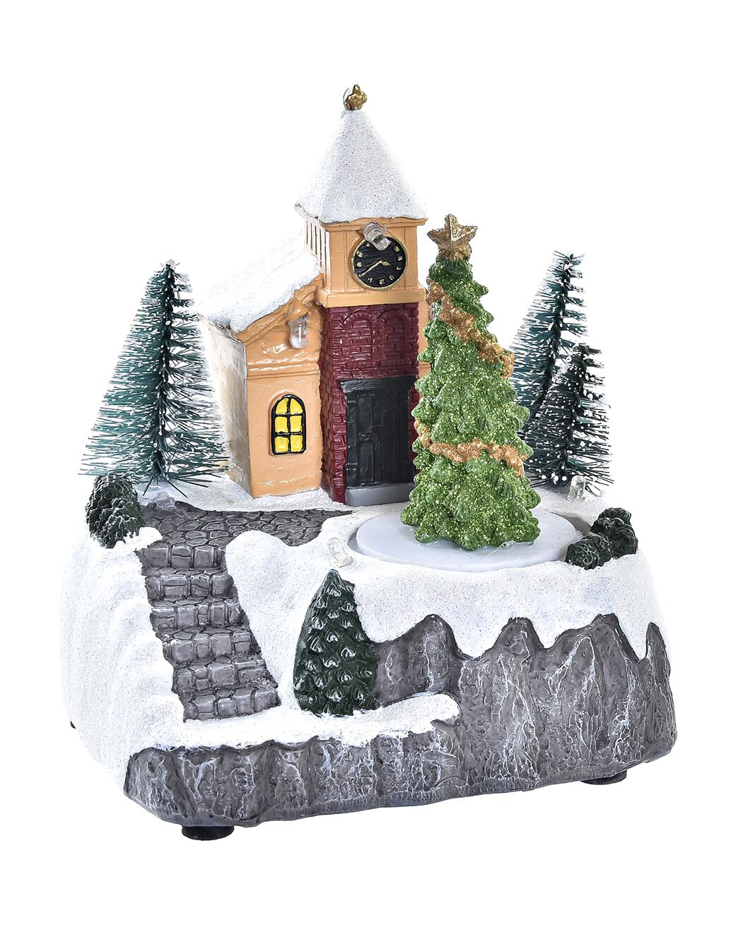 CASA LED MOVIMIENTO MUSICAL, Modelo: Arbol