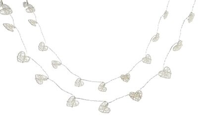 GUIRNALDA LED PVC CORAZON