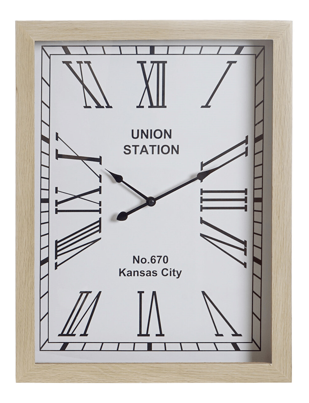 Reloj de pared union station vintage 24 cm