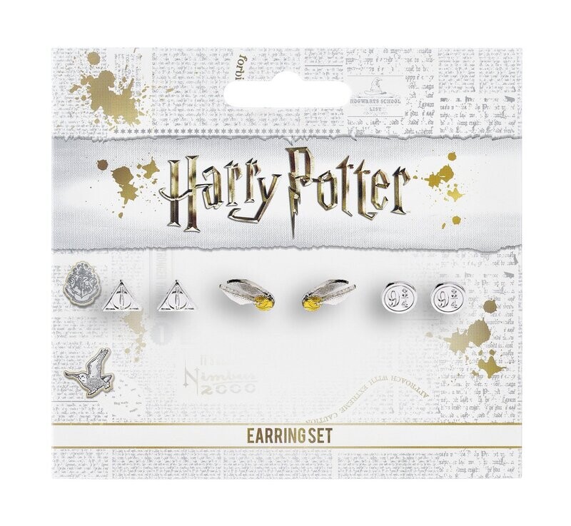 HARRY POTTER JUEGO DE PENDIENTES