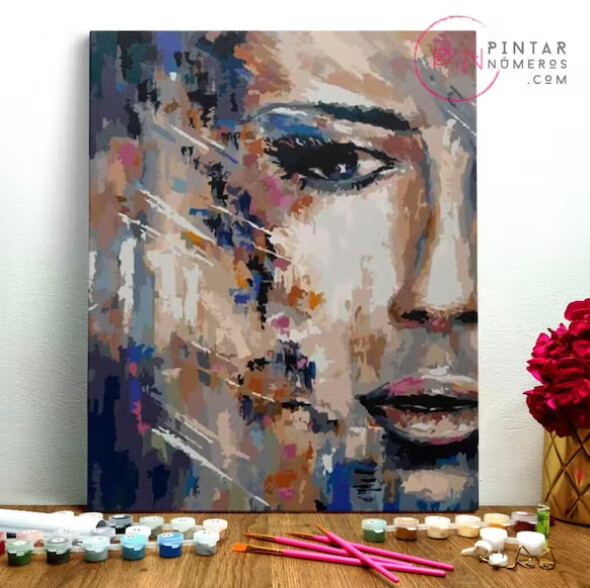 PINTURA POR NUMEROS WOMAN INFINITY