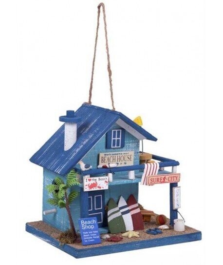 CASITA MADERA BIRDHOUSE BEACH SHOP