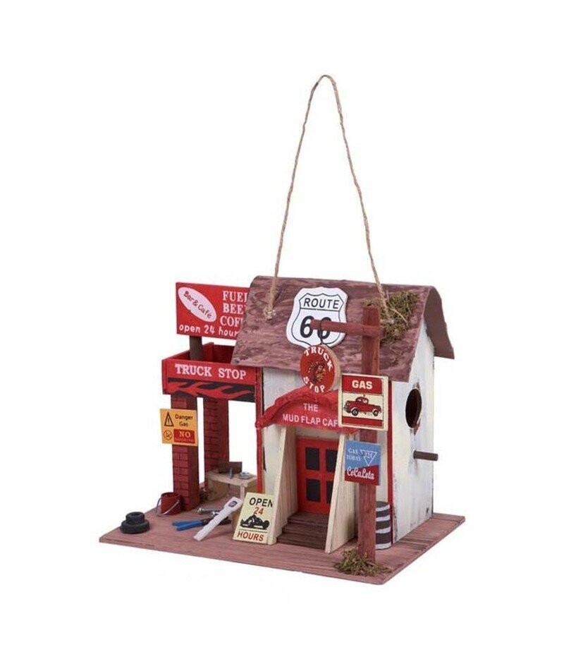 CASITA MADERA BIRDHOUSE ROUTE 66