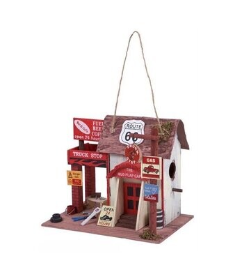 CASITA MADERA BIRDHOUSE ROUTE 66