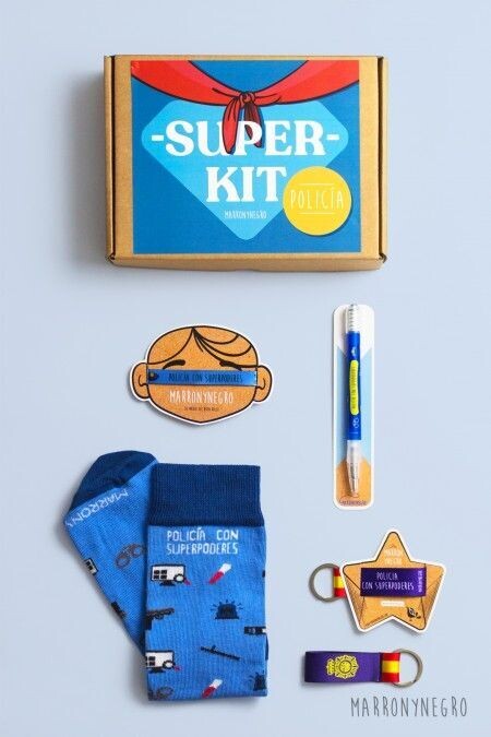 PACK POLICÍA CON SUPERPODERES