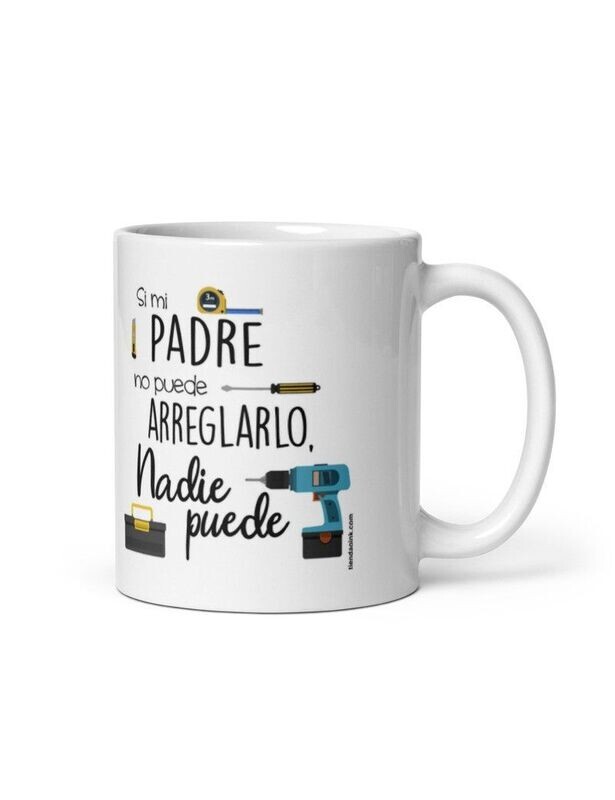 TAZA PADRE MANITAS PERSONALIZADA