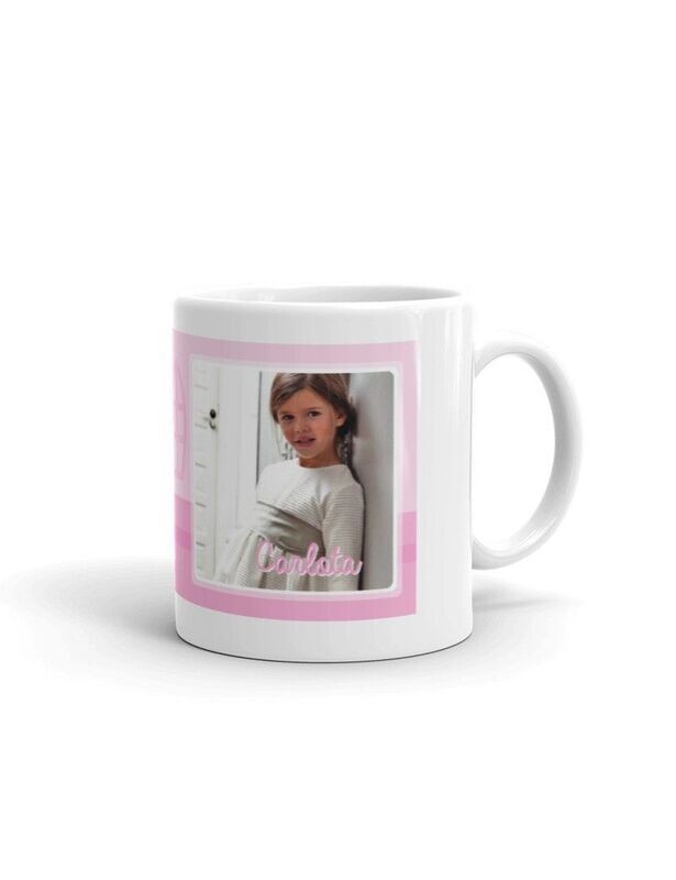 TAZA COMUNION PERSONALIZADA FOTO