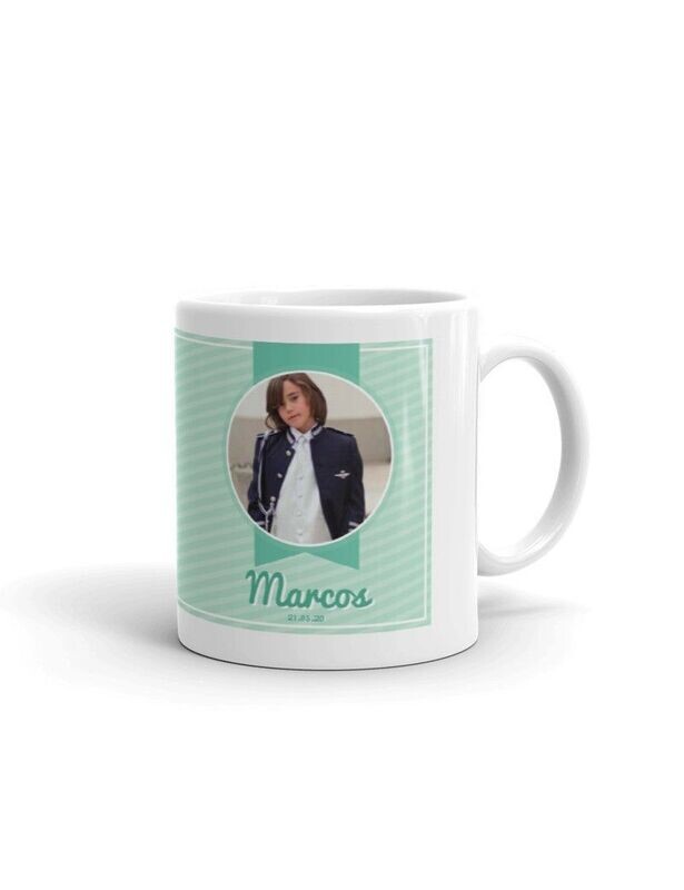 TAZA COMUNION PERSONALIZADA FOTO