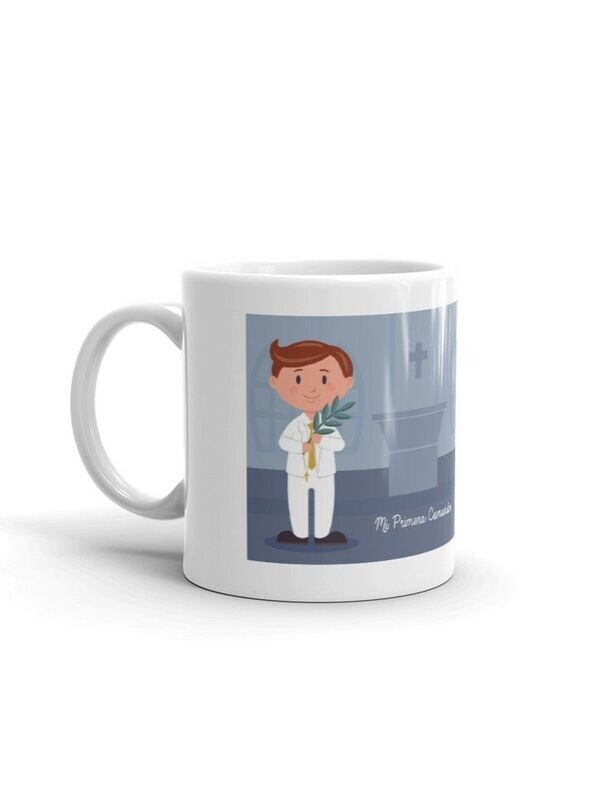 TAZA COMUNION PERSONALIZADA NOMBRE Y FECHA