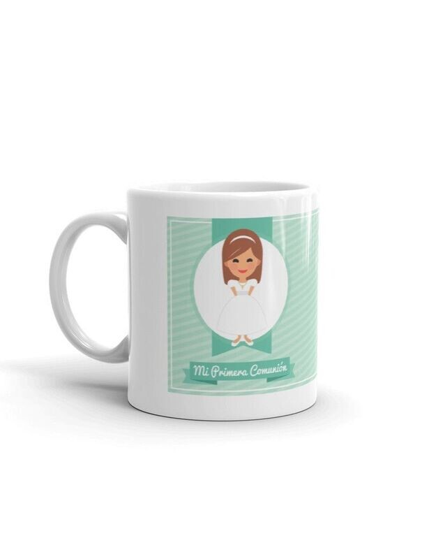 TAZA COMUNION PERSONALIZADA NOMBRE Y FECHA