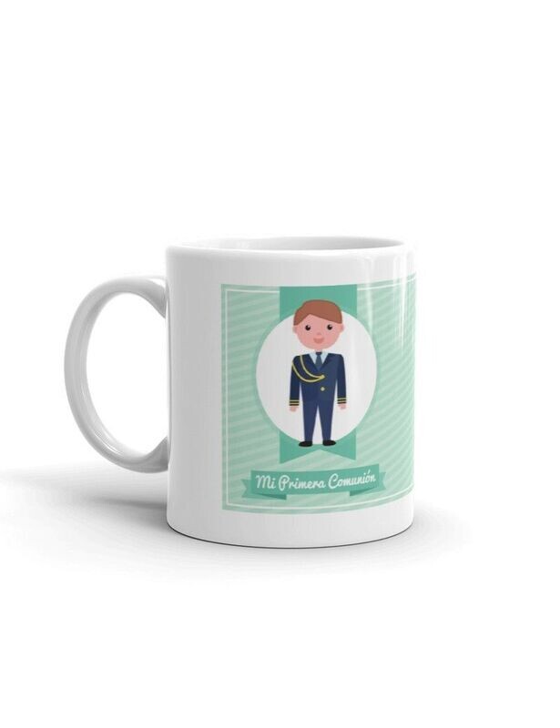 TAZA COMUNION PERSONALIZADA NOMBRE Y FECHA