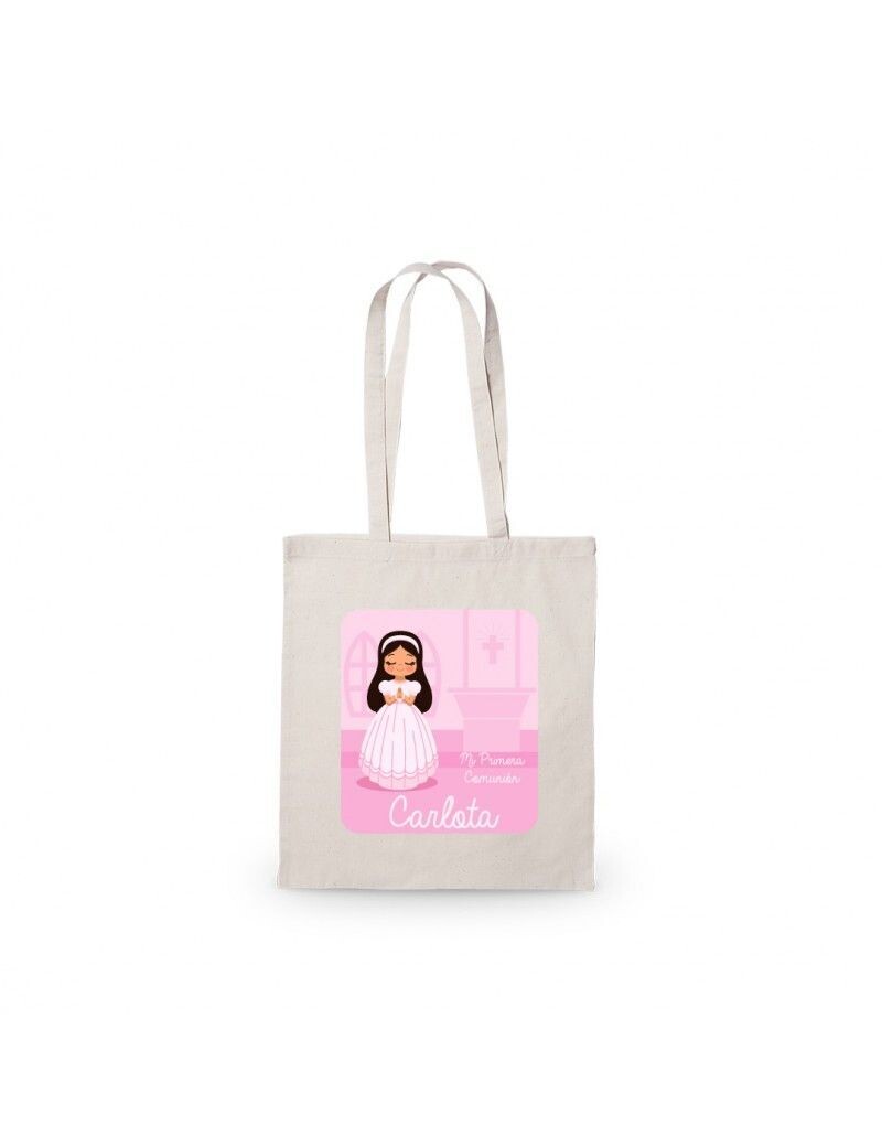 BOLSA ALGODON TOTE BAG COMUNION NIÑA