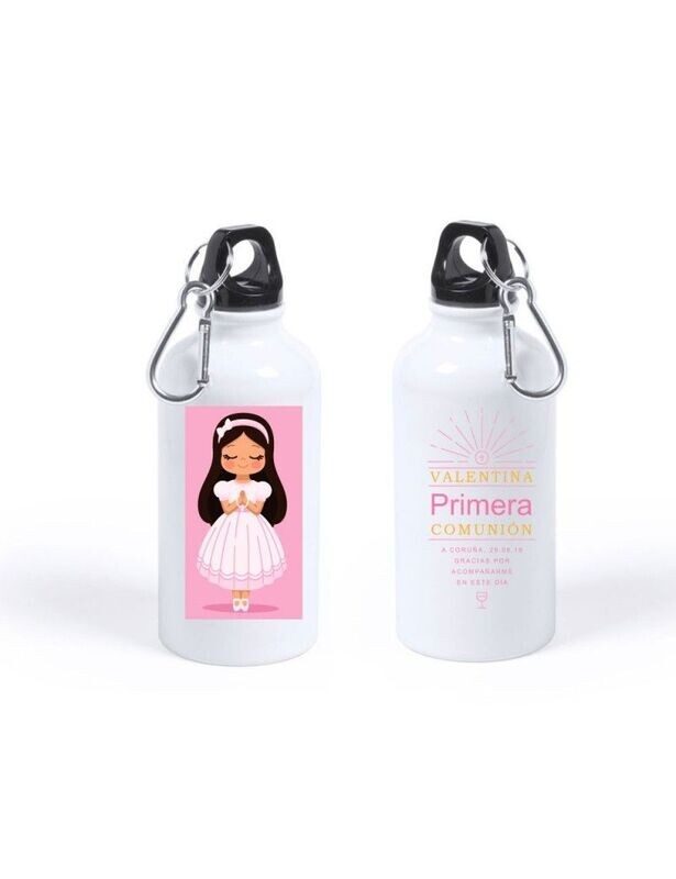 BOTELLA 400 ML COMUNION NIÑA