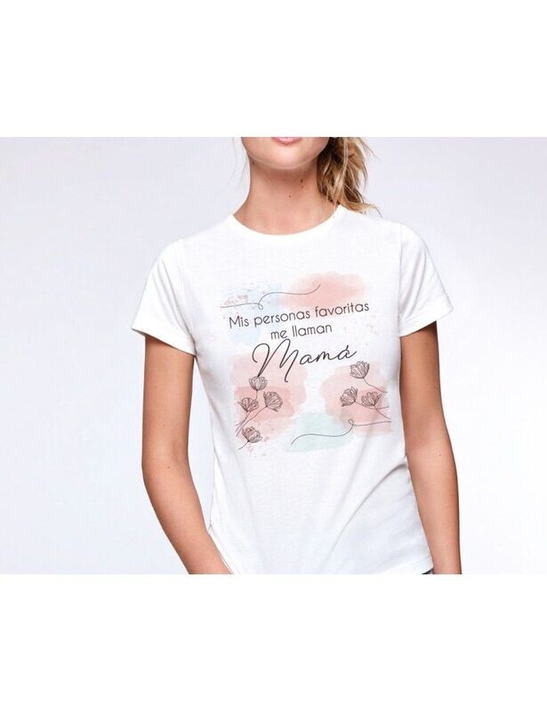 CAMISETA MIS PERSONAS FAVORITAS ME LLAMAN MAMA