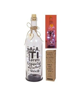 BOTELLA LED ESPECIAL