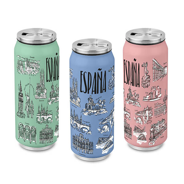 LATA REFRESCO INOX. ESPAÑA