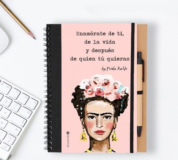 LIBRETA FRIDA KHALO