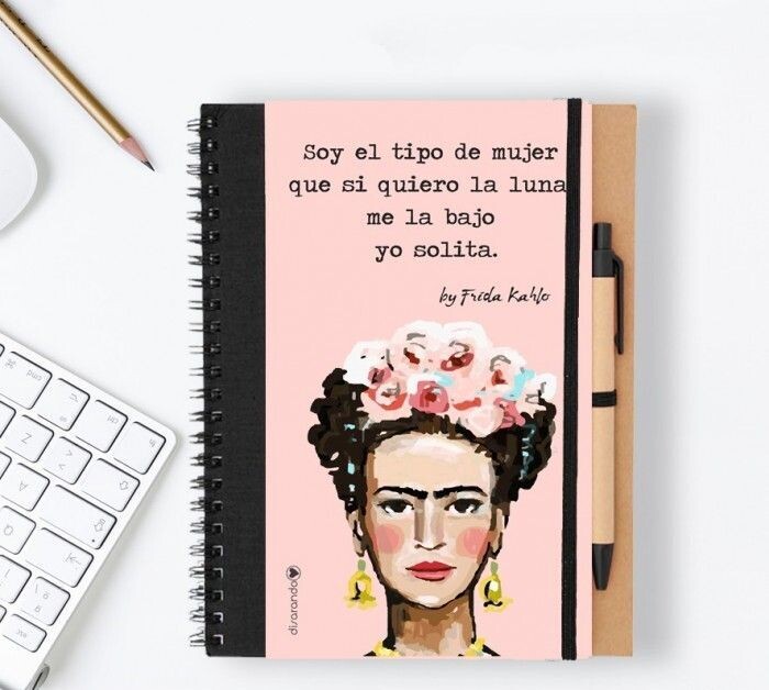 LIBRETA FRIDA KHALO