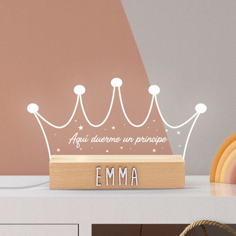 LAMPARA SOBREMESA PERSONALIZABLE PRINCIPE