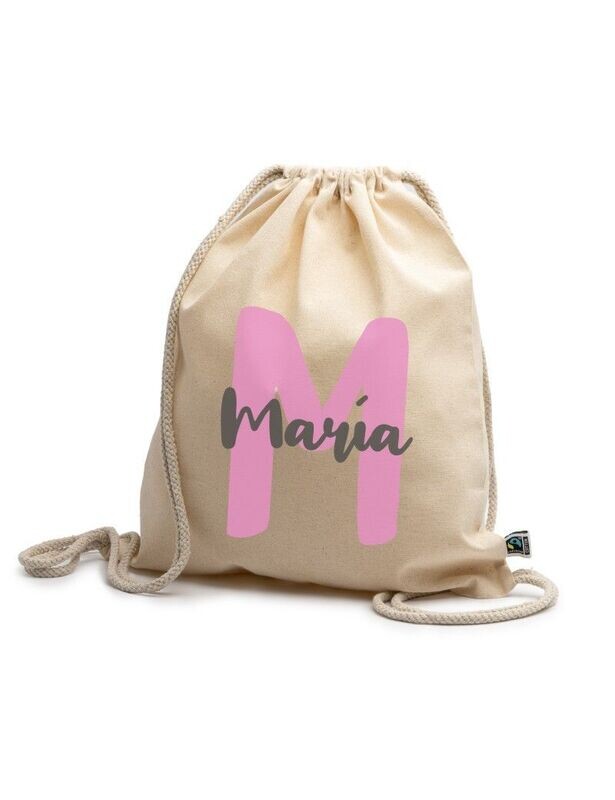 MOCHILA ALGODON PERSONALIZADA