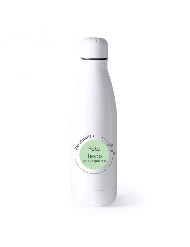BOTELLA TERMO ACERO PERSONALIZABLE
