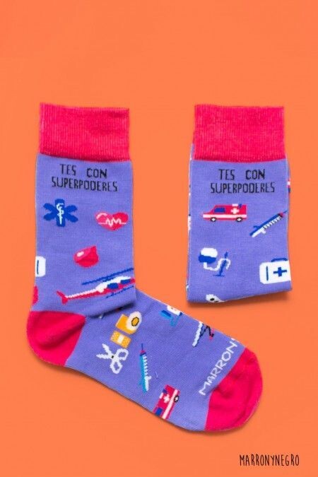 CALCETINES TES CON SUPERPODERES
