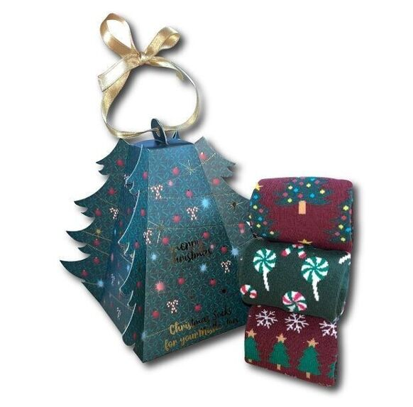PACK CALCETINES ARBOL NAVIDAD