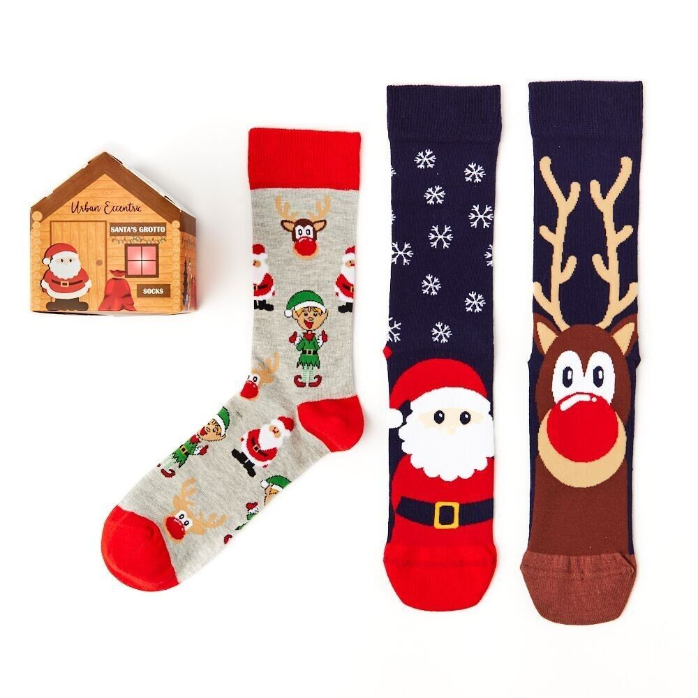PACK CALCETINES GRUTA PAPA NOEL