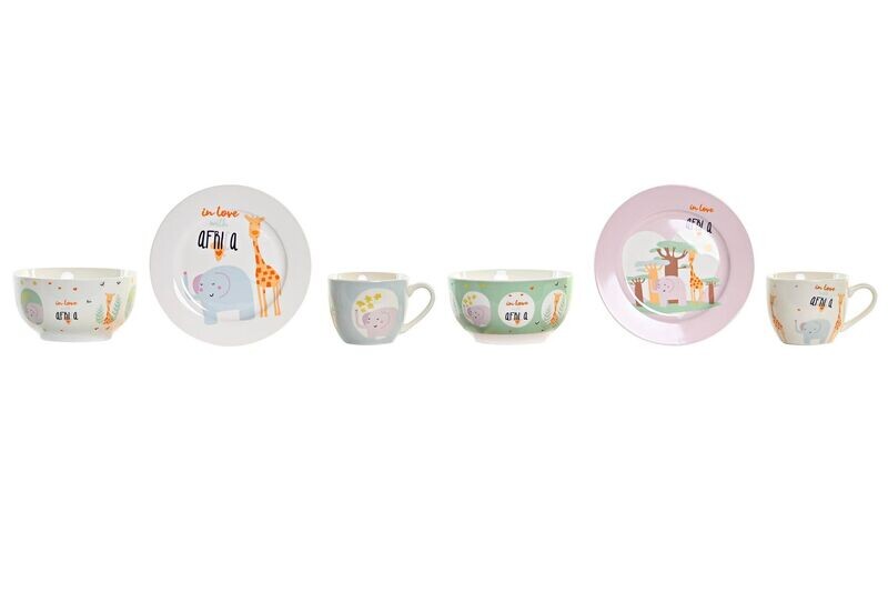 VAJILLA SET 3 PORCELANA