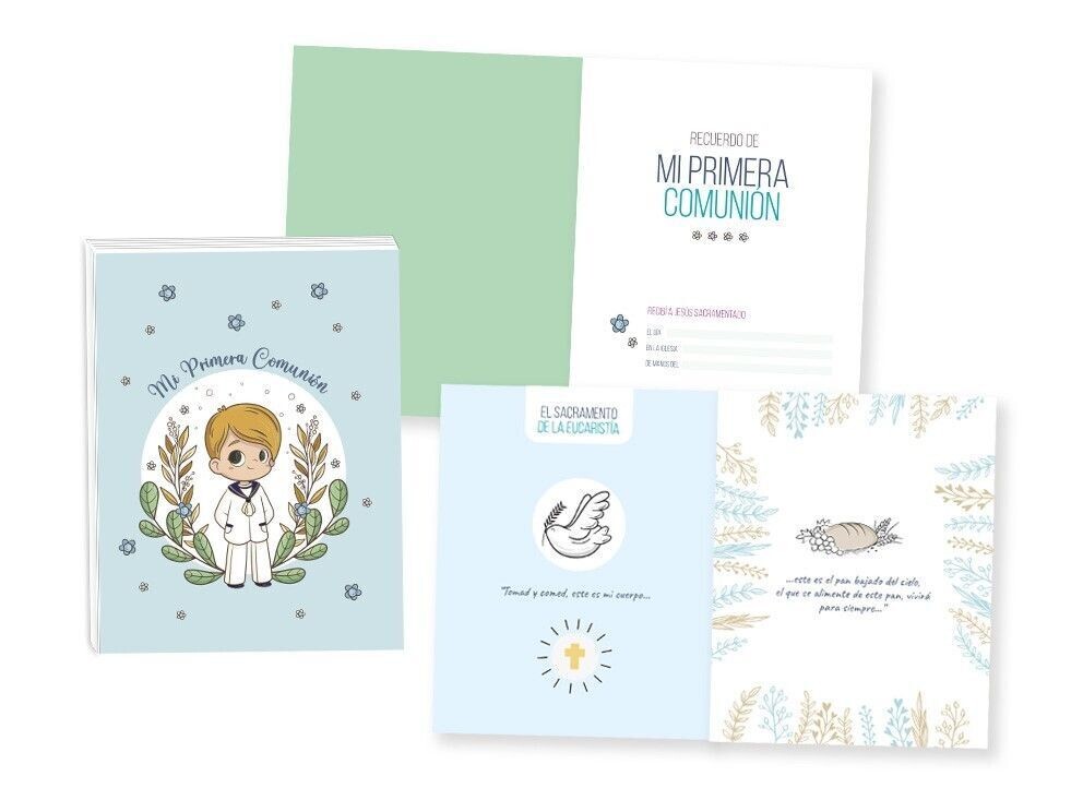 ALBUM PRIMERA COMUNION NIÑO