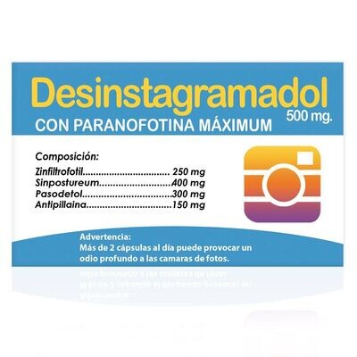 PHARMACOÑA DESINSTAGRAMADOL