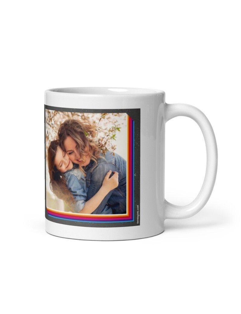 TAZA LA MEJOR MAMÁ FOTO PERSONALIZADA