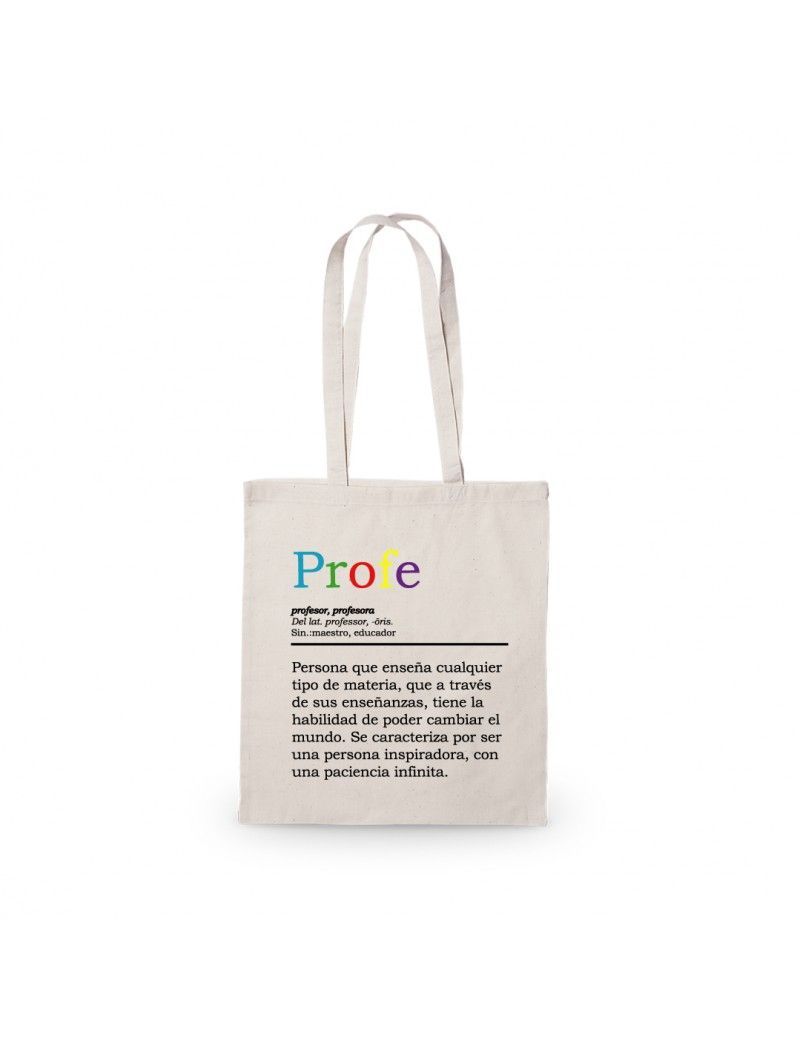 BOLSA TOTE BAG PROFE DEFINICION