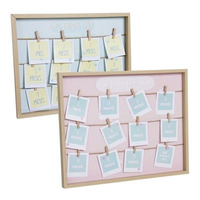 PORTAFOTOS PINZAS MI PRIMER AÑO PORTAFOTOS PINZAS MI PRIMER AÑO