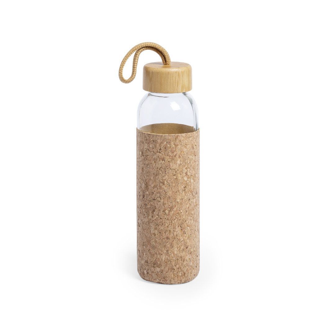 BIDON BOTELLA CRISTAL CORCHO