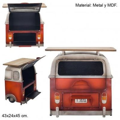 ESTANTERIA FIGURA METAL FURGONETA TRASERA