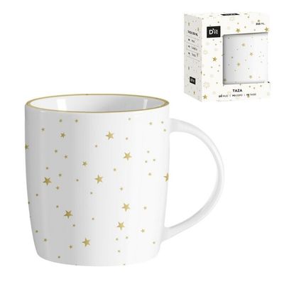 MUG ESTRELLAS ORO