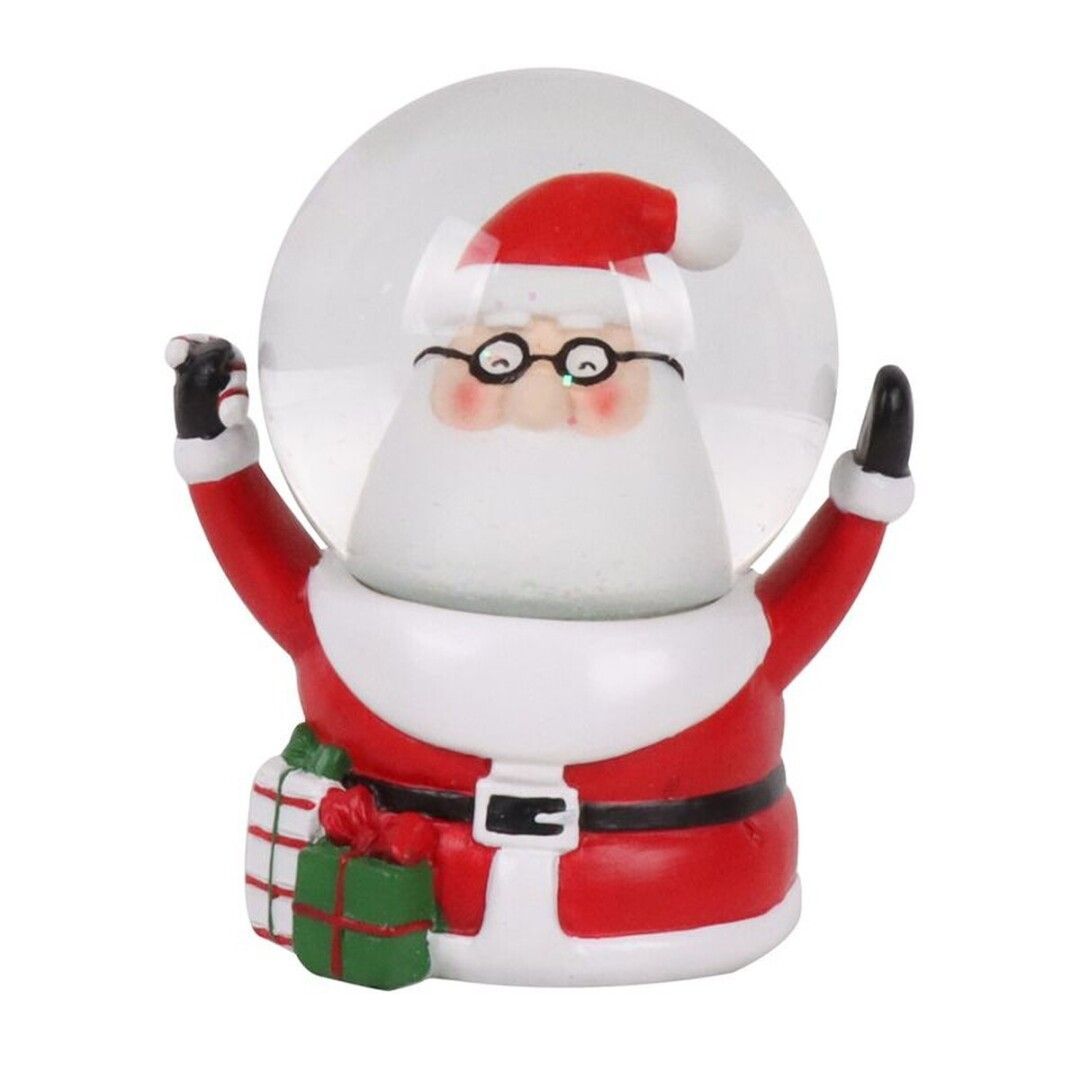 BOLA DE NIEVE NAVIDAD PAPA NOEL