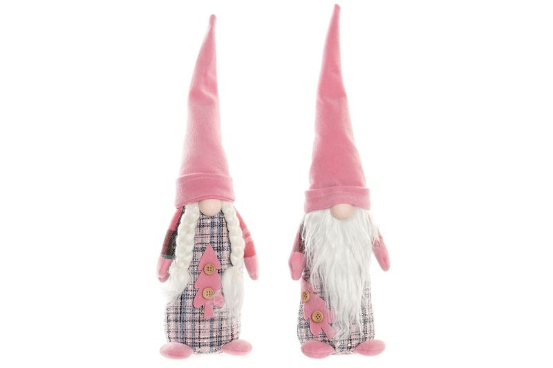 FIGURA NAVIDAD POLIESTER ROSA FIGURA NAVIDAD POLIESTER ROSA